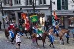 Mit den Bannerherren an der Fritschivater Abholung