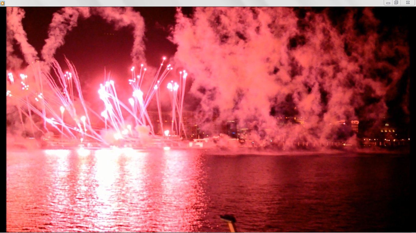 LuzernerFest 2012 mit Feuerwerk in der Luzerner Bucht