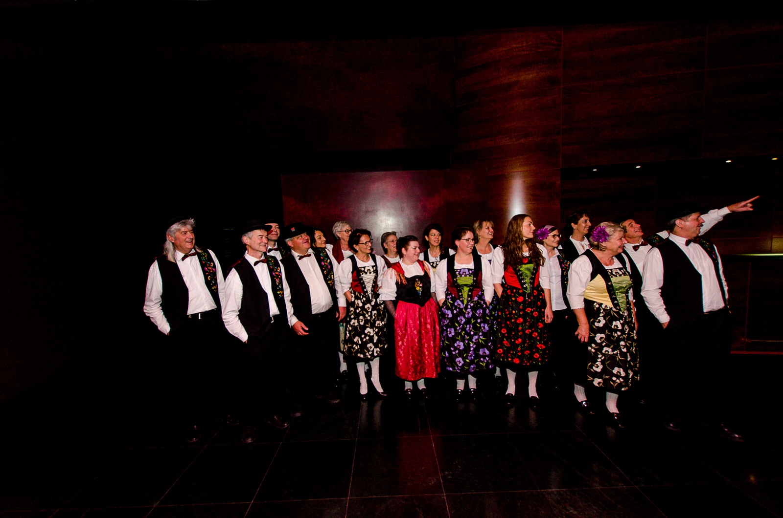 Mit dem Jodlerklub Pilatus an der Guugger-Gala 2018 im KKL in Luzern